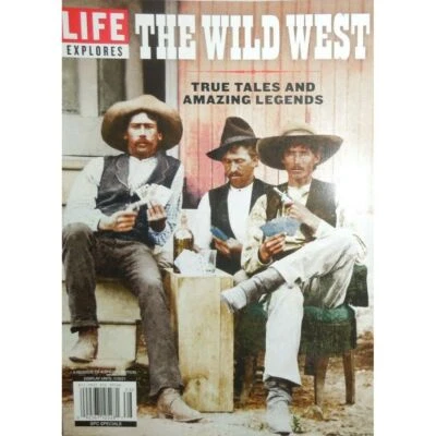WILD WEST life TRUE TALES LEGENDS jesse james BILLY THE KID wyatt earp GERONIMO - Image 1 of 4