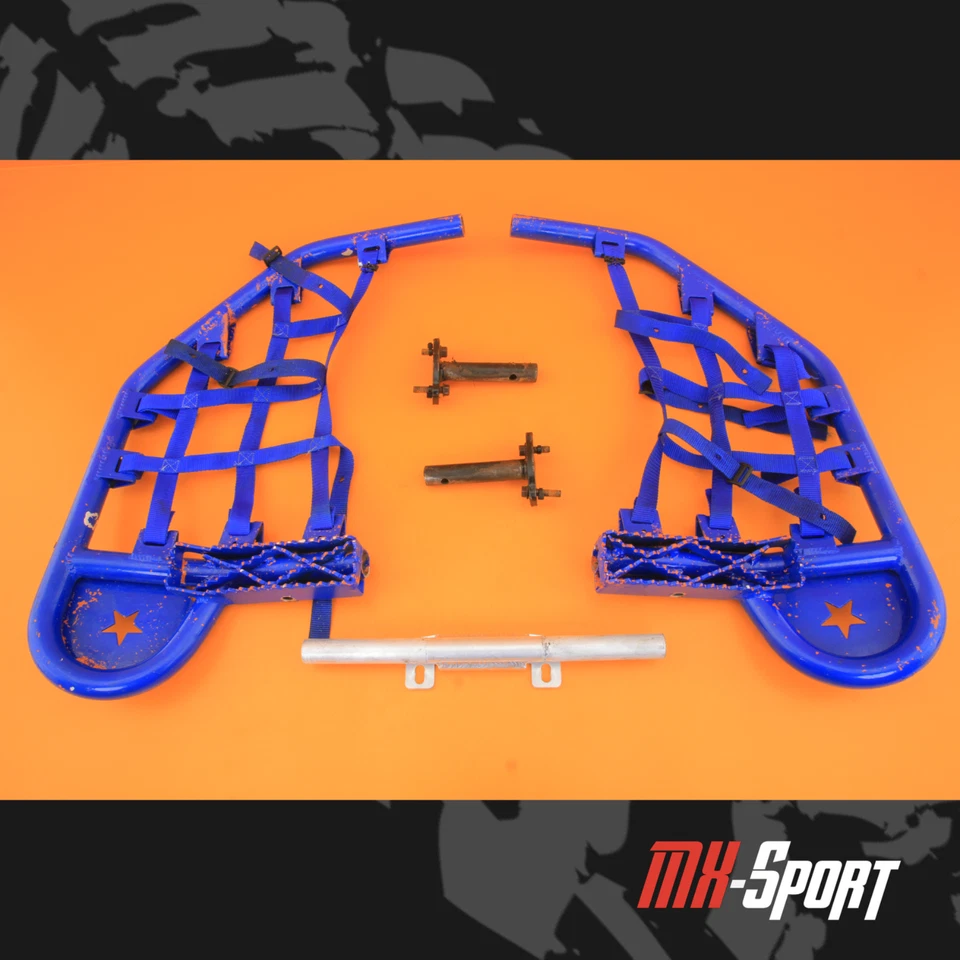 06-09 2006 LTR450 LT-R450 Blingstar Bling Star Aluminio Nerf Barras Juego de reposapiés Foto 1 de 4