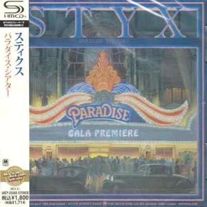Styx SEALED BRAND NEW CD(SHMCD) "Paradise Theatre" Japan OBI - Picture 1 of 2