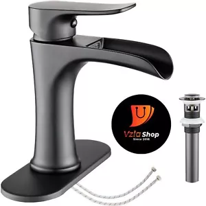 Grifo de baño negro mate - Imagen 1 de 2