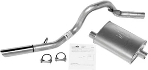 Exhaust System Kit-Super Turbo Single System Dynomax fits 97-00 Jeep Wrangler - Picture 1 of 1