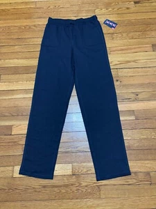 Chaps Boy's Pants Size XL 18/20 Navy Blue Sweatpants Poly Cotton Knit NWT! $38 - Picture 1 of 5