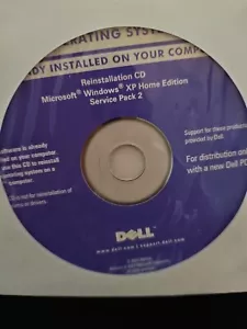 Dell Windows XP Home Edition With SP2 Service Pack 2 Reinstallation CD Only - Picture 1 of 1