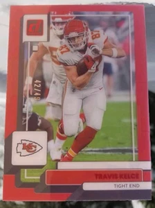 24 Clearly Donruss Travis Kelce Red /49 - Bild 1 von 2