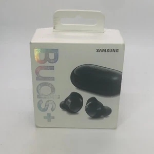 Samsung Galaxy Buds+ True Wireless In-Ear Headset Cosmic Black, CHECK CONDITION! - Picture 1 of 12