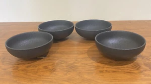 4 Maxwell Williams *Caviar* Coupe Bowls Porcelain Cereal Soup Bowls 16cm - Picture 1 of 7