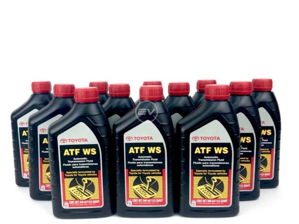 Toyota 00289-ATFWS Automatic Transmission Fluid WS ATF World Standard Pack of 4