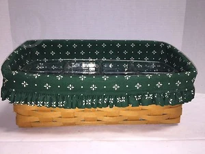 1998*Longaberger*Cestino*2 Protezioni*Liner* 16302X - Foto 1 di 10
