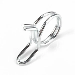 Motorcycle 70x Fuel Line Petrol Pipe Fuel Hose Clips / Clamps Spring Double Wire - Picture 1 of 10