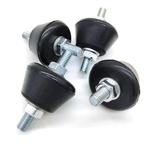 4x Klimaanlage Wärmepumpe Antivibrationsfüße Schwingungsdämpfer Dämpfer M8 - Bild 1 von 2