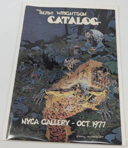 Vintage Berni Wrightson Catalog, NYCA Gallery October 1977 - Afbeelding 1 van 22