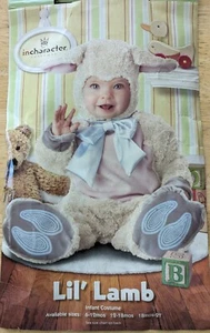 InCharacter Size L 18-24 Months Halloween Plush Costume Lil Lamb  - Picture 1 of 6