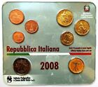 Italy 8 coins set 2008 BU blister (#8245)