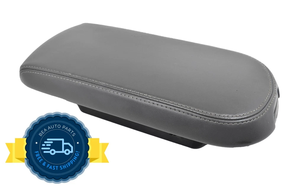 2008 2009 Mercury Sable Center Console Gray Leather Armrest Top Lid Storage OEM - Image 1 of 4
