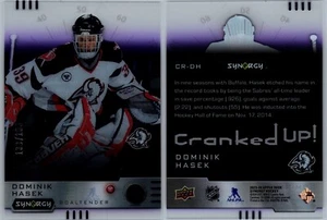 23-24 SYNERGY CRANKED UP! PURPLE - DOMINIK HASEK /199 #CR-DH BUFFALO SABRES - Imagen 1 de 1