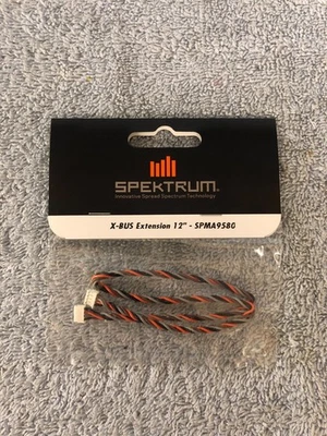 Spektrum Aircraft Telemetry X-Bus Extension 12" SPMA9580 NEW!!! - Image 1 of 2