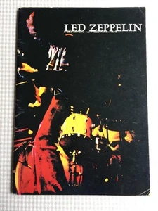 Led Zeppelin Tour programme Japan 1972 tour (ref B) - Picture 1 of 1