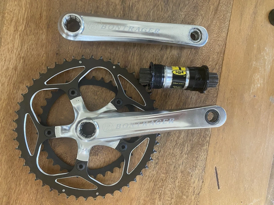 Винтажная Кривошипная система Bontrager Select - Совместима с ISIS BB - 170 мм 50x36 - Изображение 1 из 1