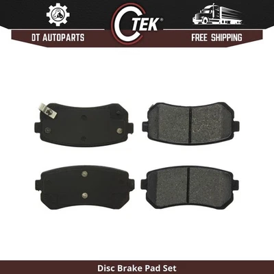 Para Kia Cadenza 2014-2016 | Pastillas de freno de disco traseras centradas | Cerámica Foto 1 de 4