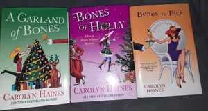 Lot of 3 Carolyn Haines Sarah Booth Delaney Books 1st Edition HCDJ (1 Signed) - Picture 1 of 6