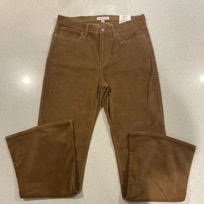 Pantalones de pana elásticos para mujer Lucky Brand STEVIE HIGH RISE FLARE 14/32 NUEVOS CON ETIQUETAS Foto 1 de 4