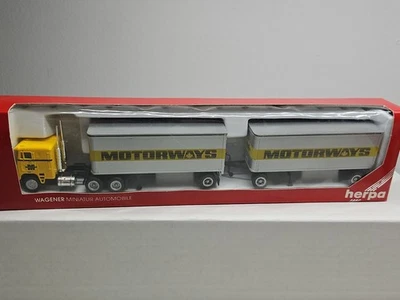 Promotex Herpa 1/87高速公路拖拉机和2辆拖车 — 第 1/4 张图片