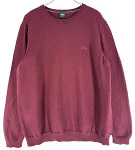 Hugo Boss Men Bagritte-E 100% Wool Jumper Pullover Sweater Size 2XL - Picture 1 of 12