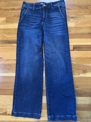 女士 Kancan 牛仔裤 29 码款式编号 KC7126D 深色牛仔无撕裂 — 第 1/4 张图片