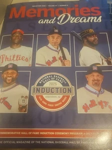 2025 mlb baseball hall of fame induction program guide 25 hof ichiro cc sabathia - Picture 1 of 2