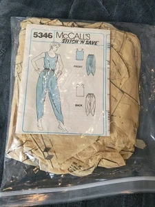 Mccalls 5246 Stitch And Sew No Package Vintage Pattern Hose Tank Top - Bild 1 von 2