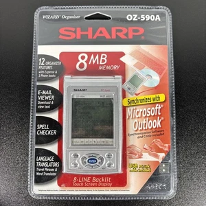SHARP Wizard Organizer OZ-590 8 mb Memory -  NEW Factory Sealed - Picture 1 of 2
