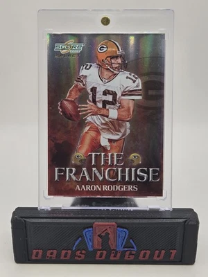 2008 Score Football Aaron Rodgers #F-6 The Franchise #869/999 - Image 1 of 4