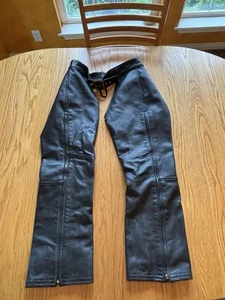 Langlitz Leather Motorcycle Riding Chaps - Picture 1 of 9