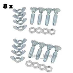 8pc Setting Screws For Blakes External Building Profile With Wing Nuts CT6255 - Picture 1 of 3
