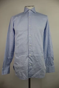 BARBA NAPOLI CAMICIA UOMO TG 15,5 SHIRT MAN ITALY CASUAL VINTAGE COTONE - Picture 1 of 9