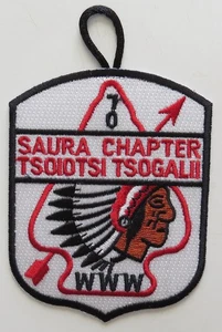 Tsoiotsi Tsogalii Lodge 70 Old North State NC Saura Chapter Black Bdr - Picture 1 of 1