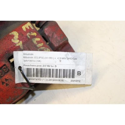 RIGHT REAR BRAKE CALIPER FOR MITSUBISHI ECLIPSE (91-95) 2.0 16V 2WD CPE 1991 Foto 1 de 4