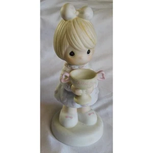 Precious Moments "You Are My Number One" 1988 Porcelain Figurine #520829 No Box - Picture 1 of 8