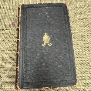 Leather bound Family Bible,  Deacon Family 1872 - Picture 1 of 10
