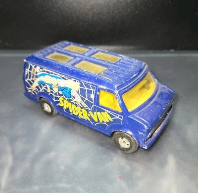 Spider-Man Spider-Van Vintage Diecast 4.75" Corgi 1979 - Image 1 of 4