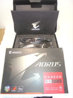 Gigabyte AORUS Radeon RX570 4G /Lightly Used Clean - Image 1 of 4