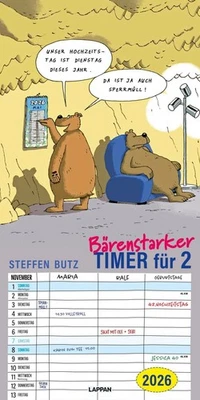 LAPPAN VERLAG Bärenstarker Planer für zwei 2026 Steffen Butz