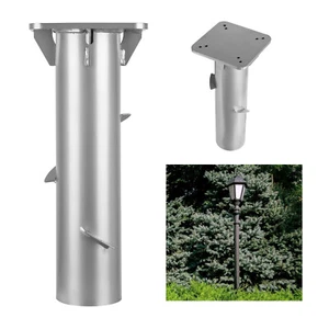 Sonnenschirmständer Beschwerungsplatten Schirmständer Metall Sonnenschirmhalter - Bild 1 von 9