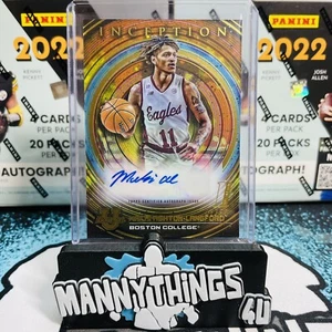 22-23 Bowman U Inception MAKAI ASHTON LANGFORD RC AUTO GOLD /50 Boston Collegeš„ - Picture 1 of 4