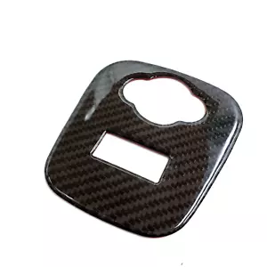 MINI F56 Carbon Fibre Gel USB AUX Port Cover F55 F56 Cooper S One JCW - Picture 1 of 2