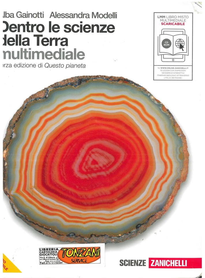 DANS LES SCIENCES DE LA TERRE + CD, ZANICHELLI, MODÈLES GAINOTTI, 9788808063090 - Photo 1/1