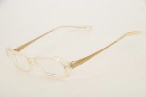 New Rare Authentic Paul Smith PS-404 CHPNE Clear Gold 54mm Eyeglasses Japan RX - Picture 1 of 7