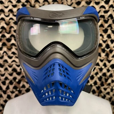 NEW V-Force Grill Paintball Mask - Grey/Blue (Azure) - Image 1 of 4