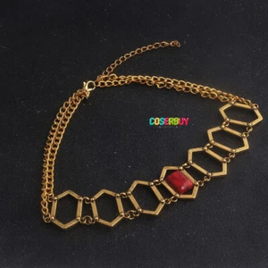 Gargantilla Collar Colgante Cuello Cadena Inspirado en Juego de Tronos Melisandre Joyería - Imagen 1 de 7