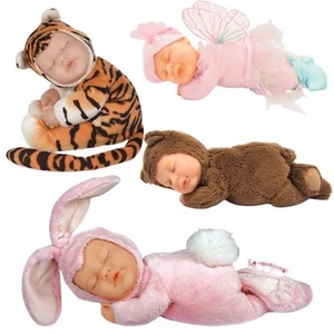 Muñeca bebé ANNE GEDDES cuerpo suave relleno de frijoles Baby Bunny - Bear - Tiger - Fairy - Imagen 1 de 20